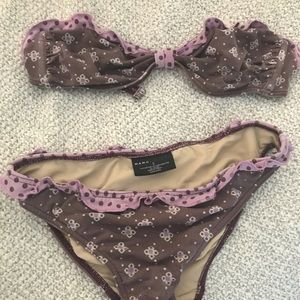 Marc Jacobs Strapless Bikini